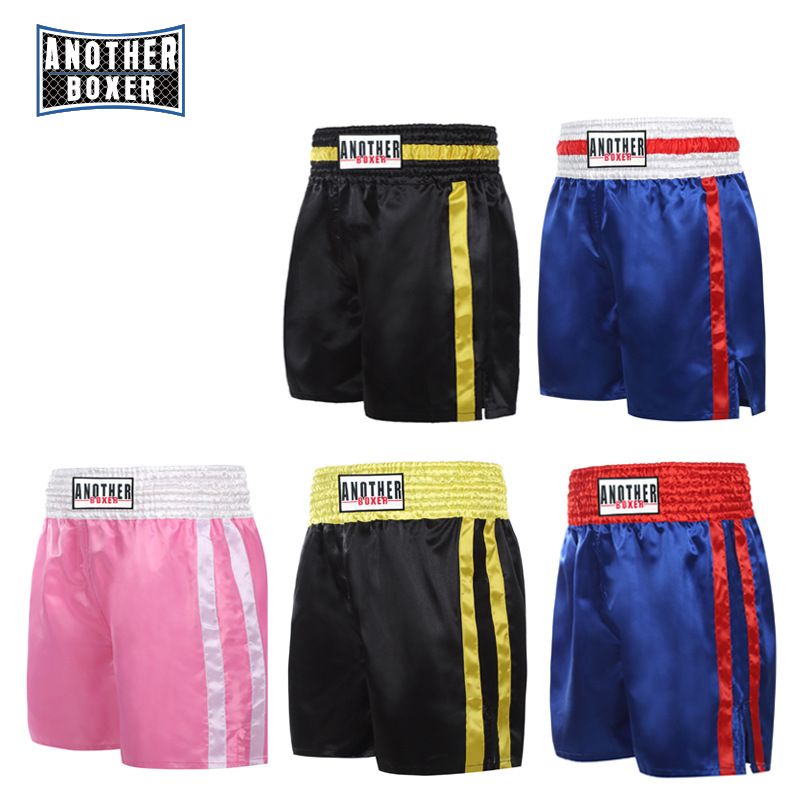 Boxhose im Stil des Boxchampions Ali, vielseitige Boxshorts, Kickboxhose, mehrfarbige optionale Boxhose_voghion.com