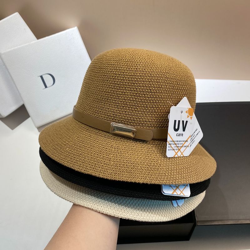 Cappello da pescatore alla moda, versatile, semplice, da esterno, primavera ed estate, in lino, con protezione solare UVcat giapponese, 2025_voghion.com