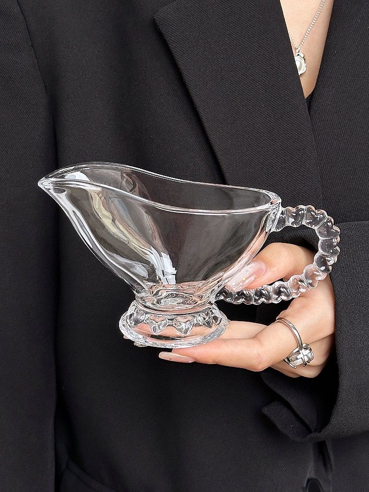 Extract Concentrated Coffee Glass Jug With Handle Milk Niche Magic Lamp Style Western Food Dipping Sauce Dispenser Honey_voghion.com