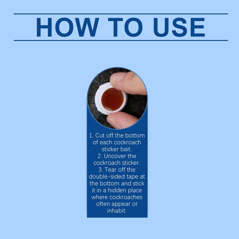 Jue-Fish Cockroach Bait, Cockroach Home Type Effective Cockroach Kill Kitchen Cockroach Paste Cockroach Kill Glue Bait_voghion.com