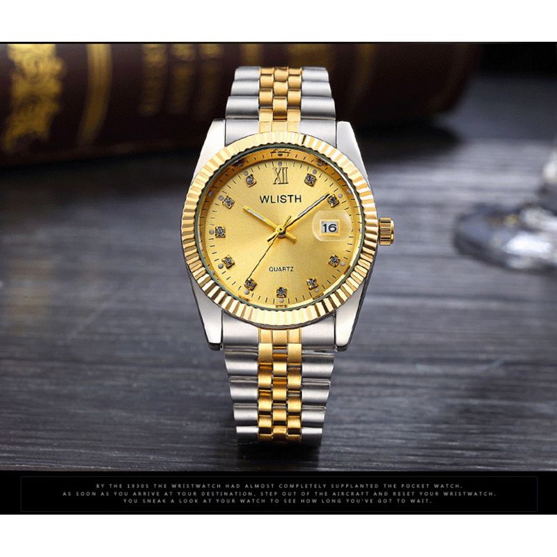 Montre à quartz lumineuse pour couple, tendance et décontractée, pour homme et femme_voghion.com