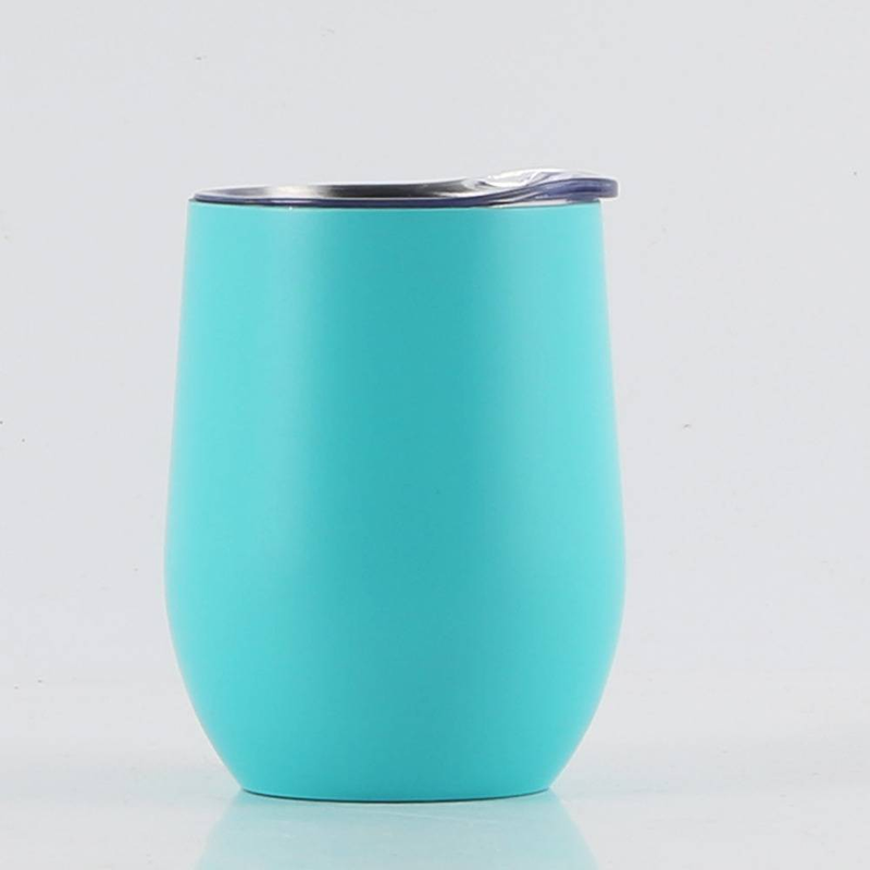 Swig Eggshell Cup Kaksikerroksinen ruostumattomasta teräksestä valmistettu eristekuppi 12 unssia punaviiniä Big Belly U -muotoinen vesikuppi tyhjiömunakuppi_voghion.com