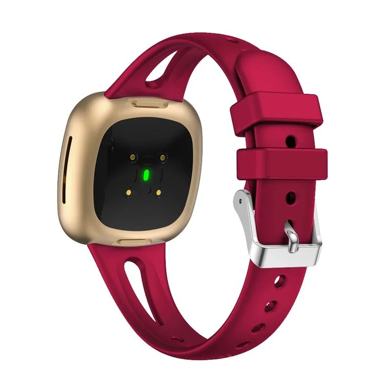 Cinturino per Fitbit Versa3 Fitbit Versa4 Universale Modelli Silicone Smartwatch Accessori Cinturini da polso_voghion.com