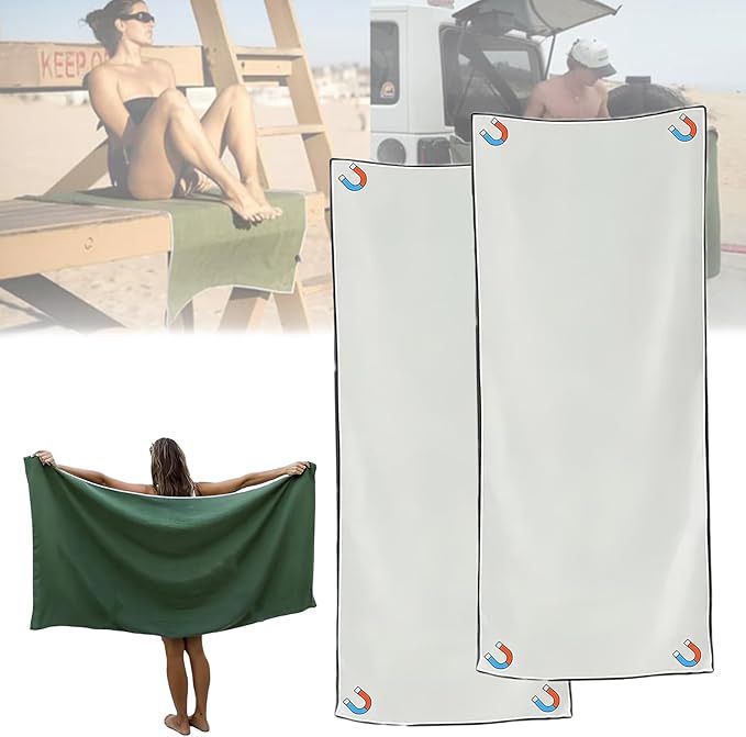 Swimming Towels Summer Outdoor Extra Large Magnetic Bath Towel With Strong Water Absorption Suitable For Beach Swimming Pool Gym Camping Etc._voghion.com