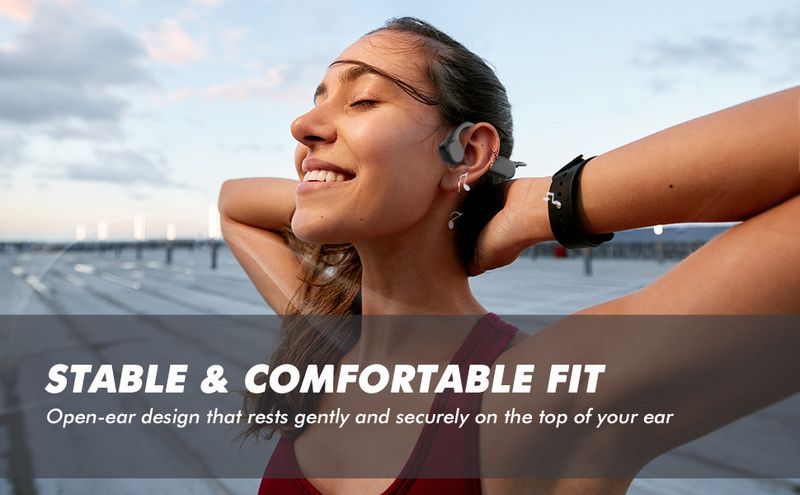 New Bone Conduction Bluetooth HS1 Cross-Border Wireless Sports Earphones Running In-Ear Stereo_voghion.com
