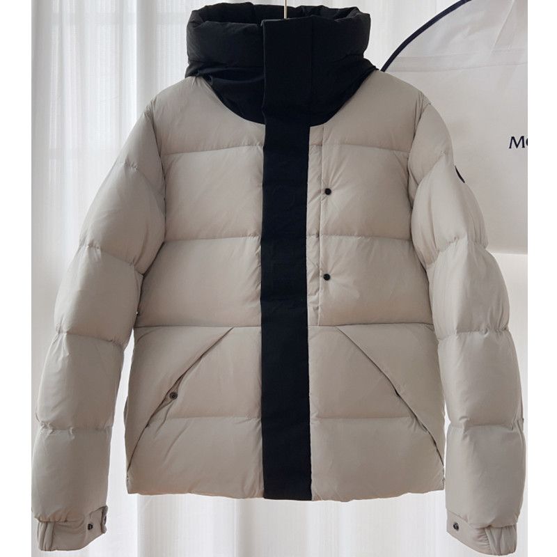 Men's Premium Hooded Down Jacket With 700 Fill Power, Waterproof & Windproof, Lightweight Warm Winter Coat For Urban Commuting_voghion.com