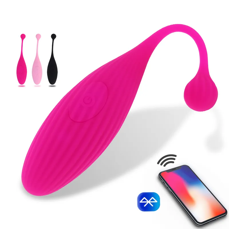 Télécommande sans fil G spot masseur App vibrateurs femelle stimulateur clitoridien vibrant oeuf Sex Toy pour femme_voghion.com