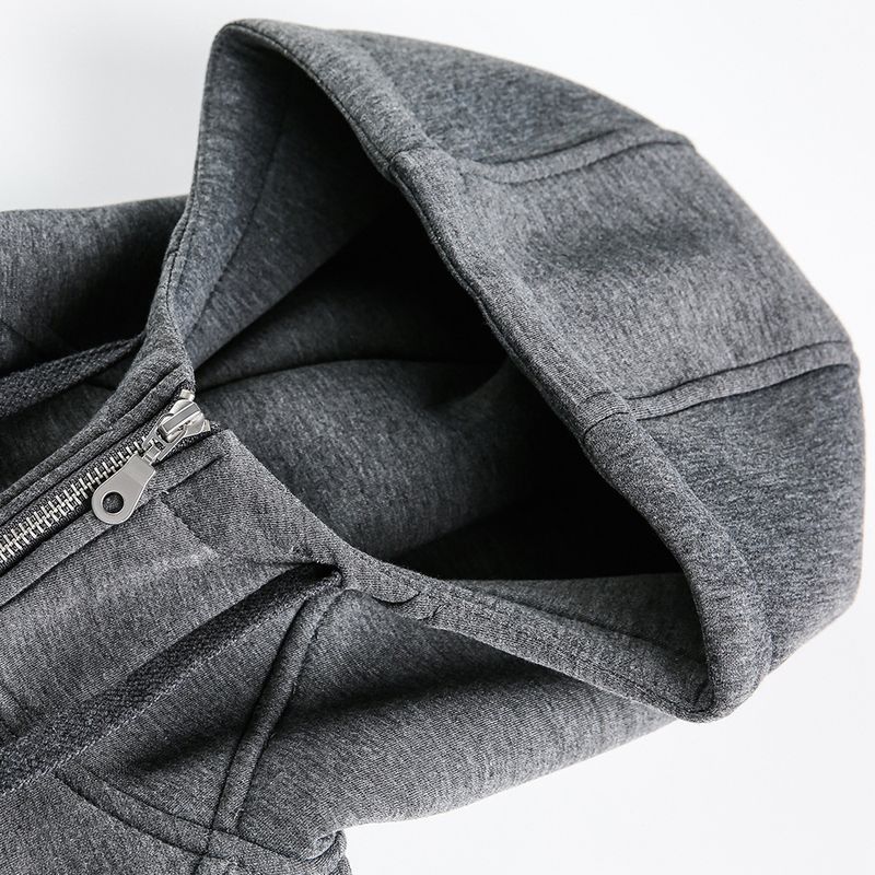 Dekonstruiertes Patchwork-Sweatshirt mit Kapuze für Herren, Herbst, locker, lässig, Streetstyle, trendige Marke, Ins Solid_voghion.com