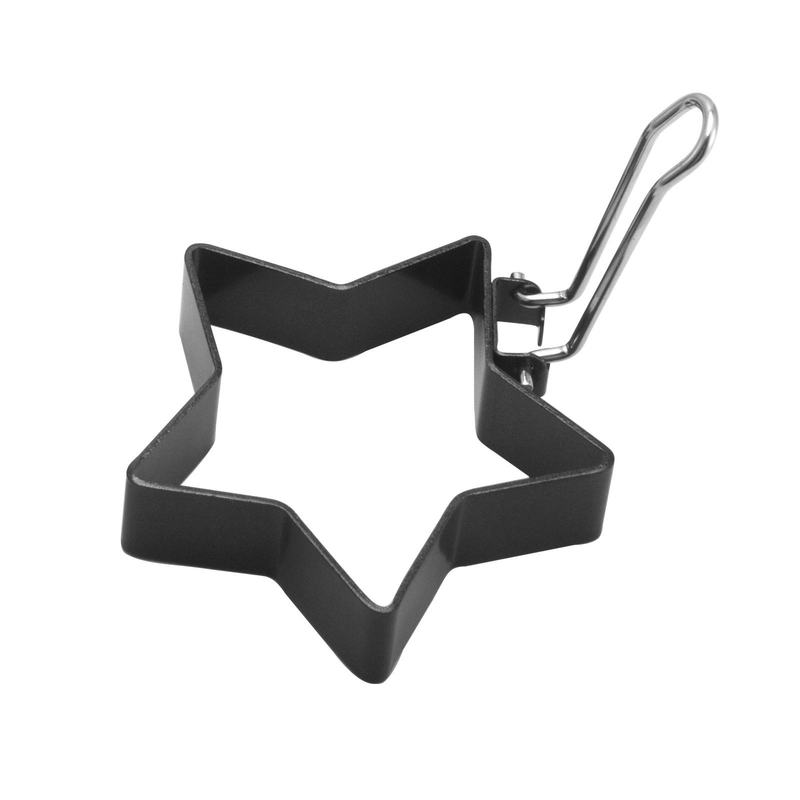 Set de 4 tigaie pentru ouă, forme de inimă și flori, formă rotundă de stea, inele antiaderente pentru ouă_voghion.com