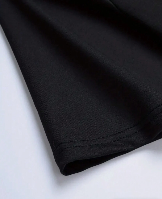 Meeste 230GSM ülisuur t-särk - Graffiti Tagasi Prindiga puuvillane T-särk | Essential hip-hop tänavarõivad (saadaval hulgi)_voghion.com