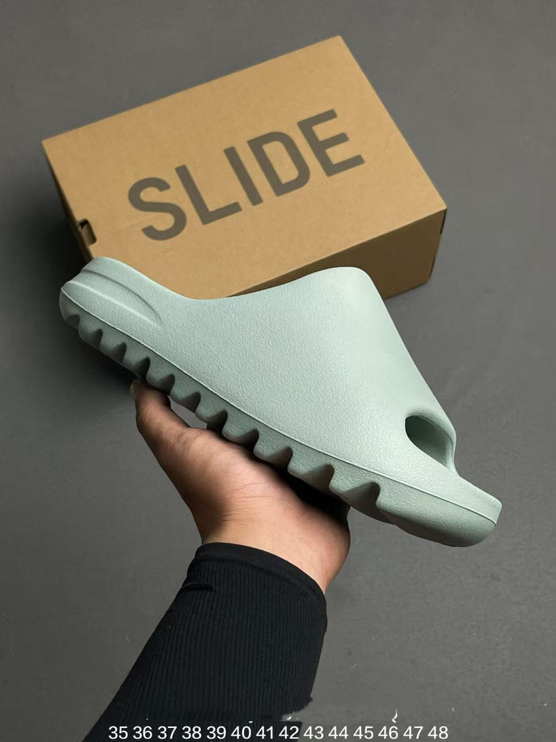 Zapatillas Yeezzy Slide Granite de EVA, cómodas y versátiles, para hombre y mujer._voghion.com