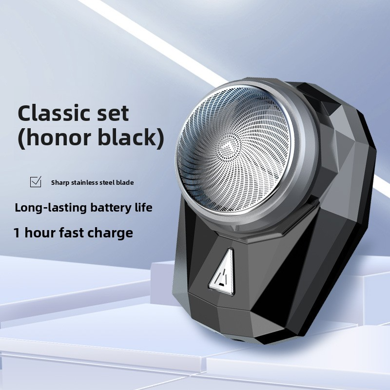 3D Rotary Electric Shaver For Men - Ultra-Quiet Under 36dB, Waterproof, USB Rechargeable, 60+ Mins Runtime, Floating Blades For Smooth Shaving_voghion.com