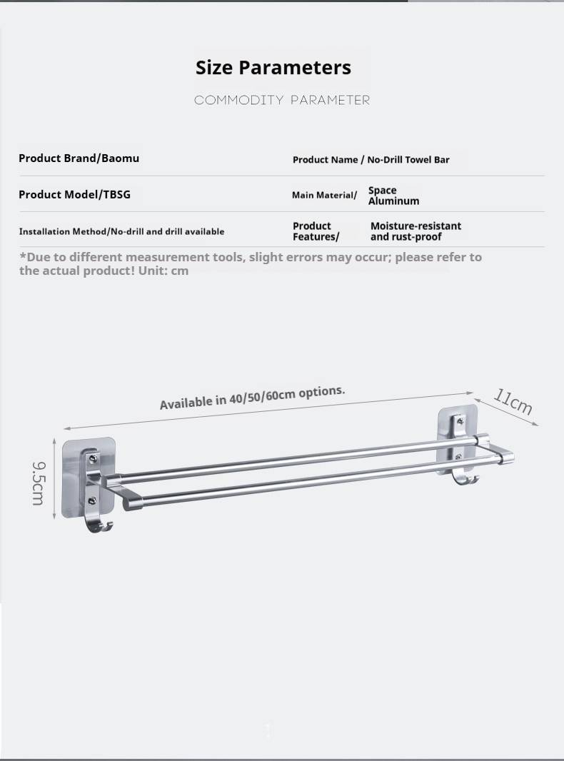 Zapatero de pared ajustable: organizador expandible de 2 niveles para baño, dormitorio y sala de estar (sin taladros, aluminio inoxidable, plateado/negro)_voghion.com