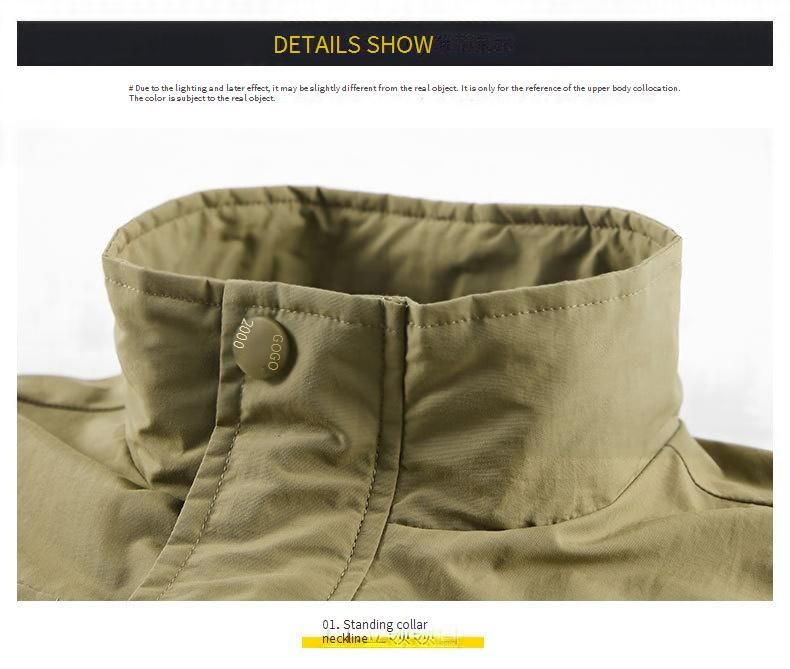 Utility-Weste mit mehreren Taschen für Outdoor-Aktivitäten – Leichtes Nylon mit Reißverschluss_voghion.com