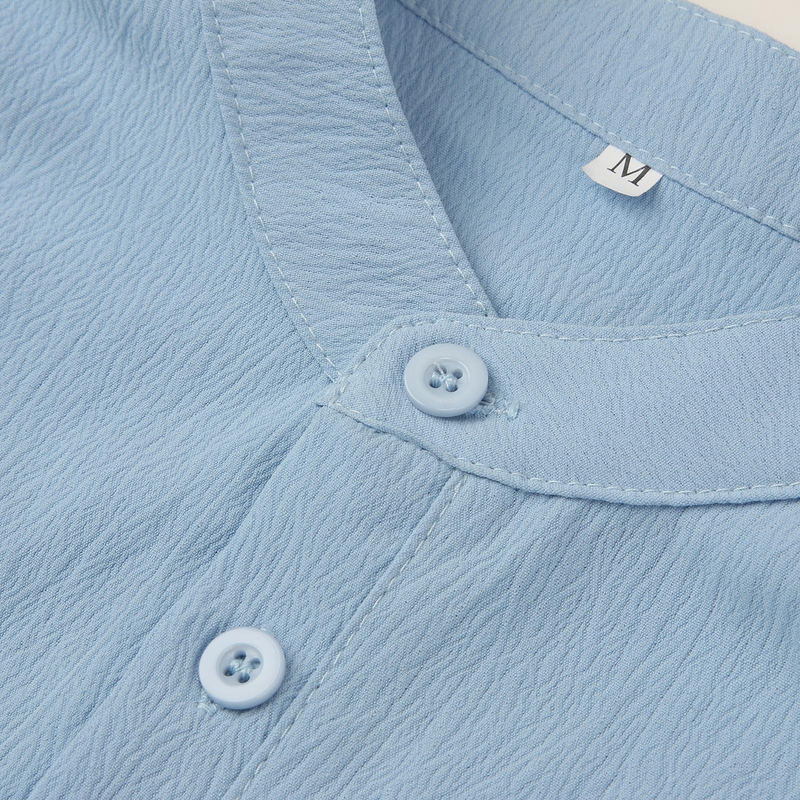 Vêtements pour hommes printemps et été, nouvelle chemise sans manches semi-ouverte pour hommes, gilet décontracté d'extérieur pour hommes_voghion.com