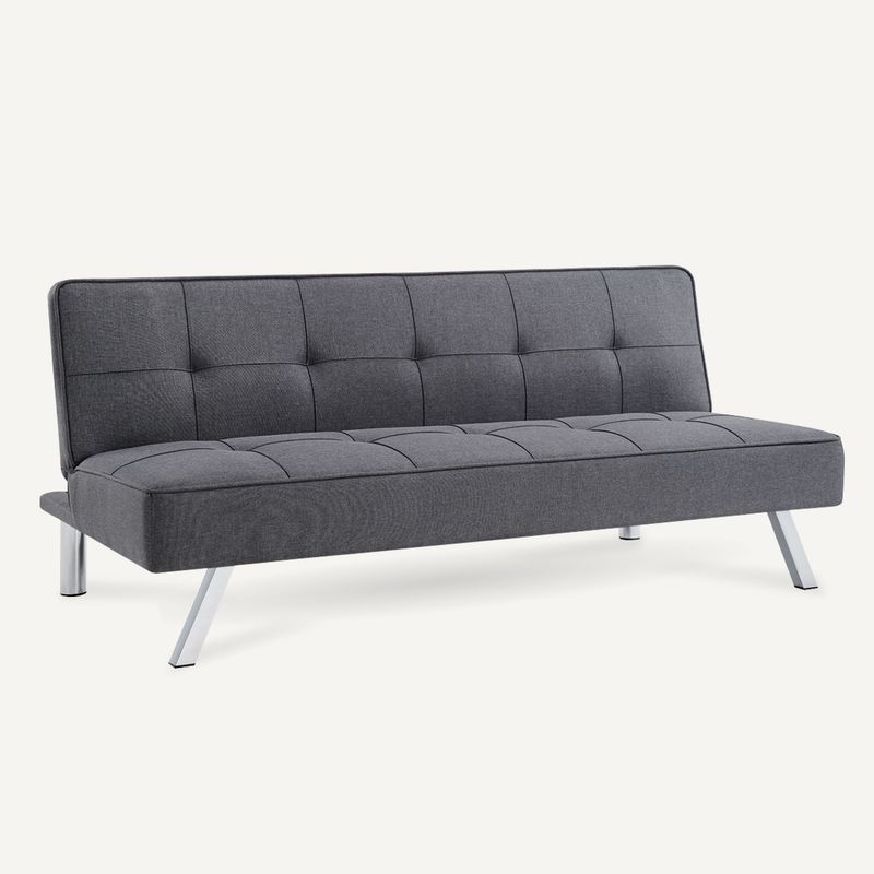 Fabric Convertible Sofa Bed, Folding Sleeper For Living Room For Living Room_voghion.com