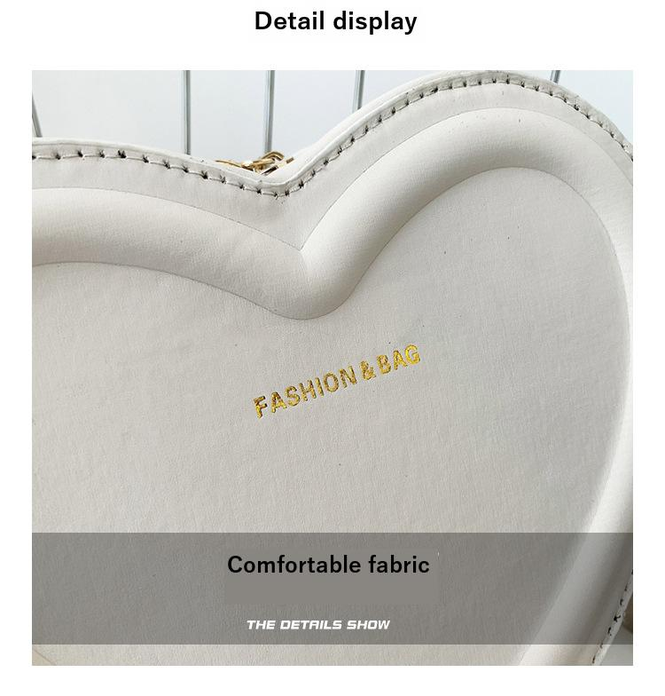 Articolo Carino Cuore Cuore Piccola Borsa Per Le Donne 2023 Nuova Moda Borsa A Tracolla Unica Ins Semplice Stile Occidentale Borsa Singola_voghion.com