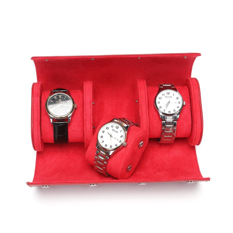 Pu Leather Watch Storage Box 1 2 3 Watch Multi-position High-end Travel Watch Box Bracelet Box Portable Watch Box_voghion.com