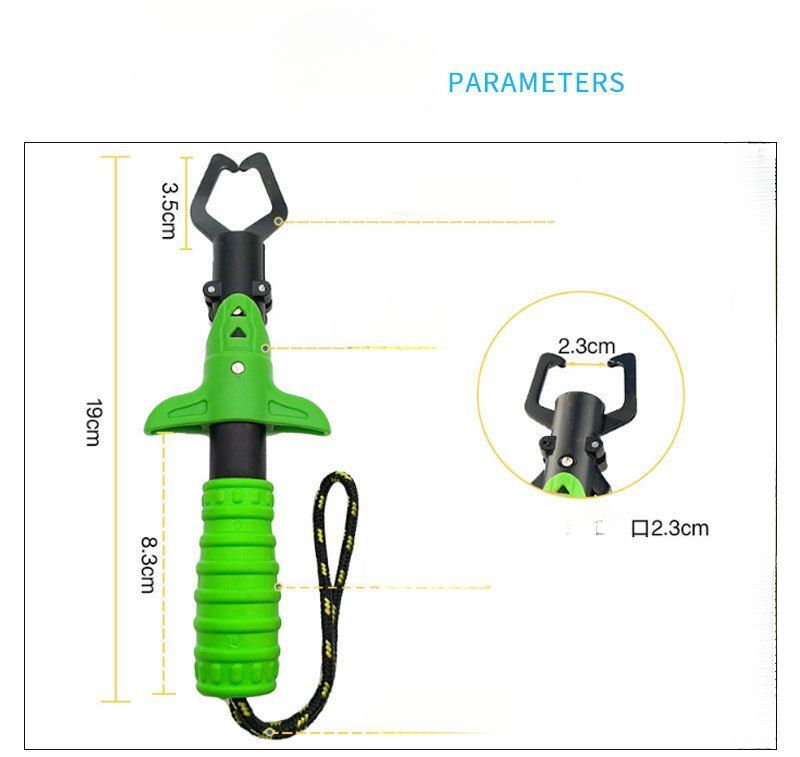 New Powerful Sea Portable Control Device Anti-Slip Fish Fishing Multi-Function Pliers Lure Large Bite Force Gripper_voghion.com