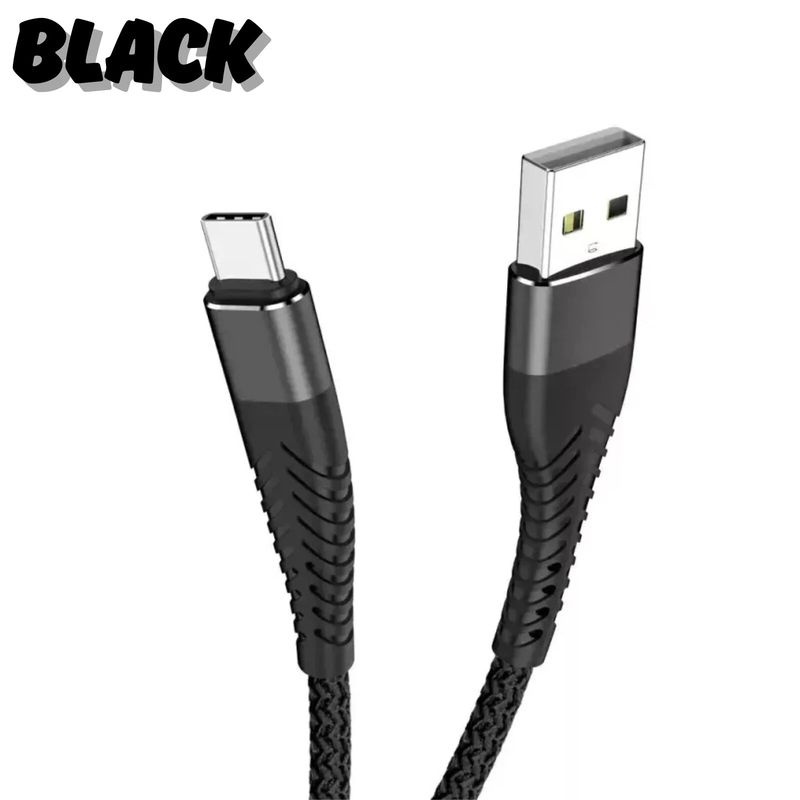 USB A To Type C Fast Charger Cable 3A For Samsung Mobile Phone Lead USB C Cable_voghion.com
