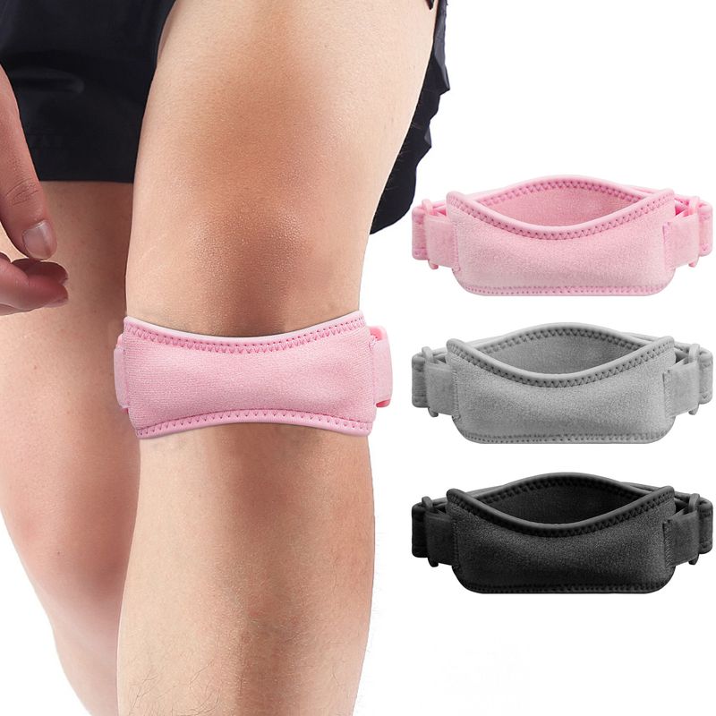 Ceinture rotulienne de sport genouillère course absorption des chocs fitness ceinture rotulienne hommes et femmes alpinisme basket-ball cyclisme pression ceinture rotulienne_voghion.com