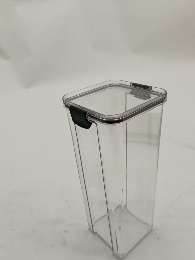 Klare, luftdichte Vorratsbehälter für Lebensmittel – 3-teiliges Set mit Küchendosen für Tee, Trockenfrüchte und Gewürze (BPA-freier Kunststoff)_voghion.com