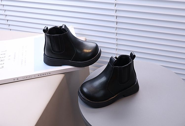 2024. aasta sügis/talv lühikesed, uued vallalised tüdrukute laste nahast Briti stiilis moed Martini saapad_voghion.com