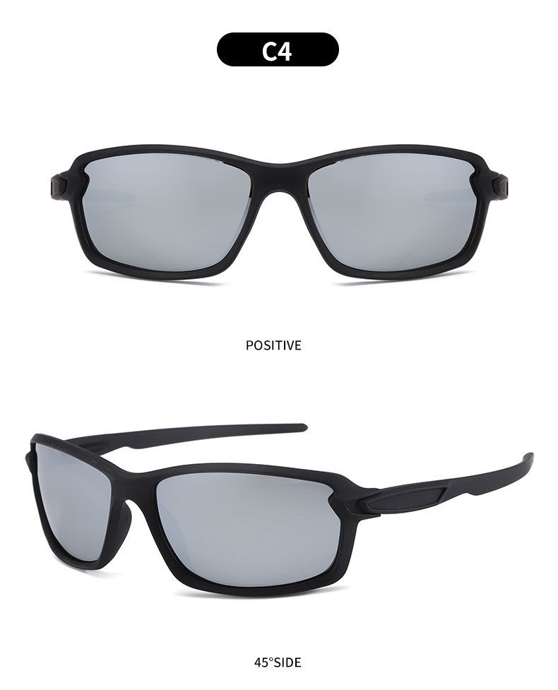 Occhiali da sole sportivi unisex - Antivento polarizzati per attività all'aperto e guida_voghion.com