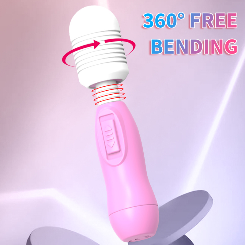 Mini vibratori con bacchetta magica per donne Stimolatore del clitoride AV Stick G Spot Massaggiatore Masturbatore femminile Sesso a_voghion.com