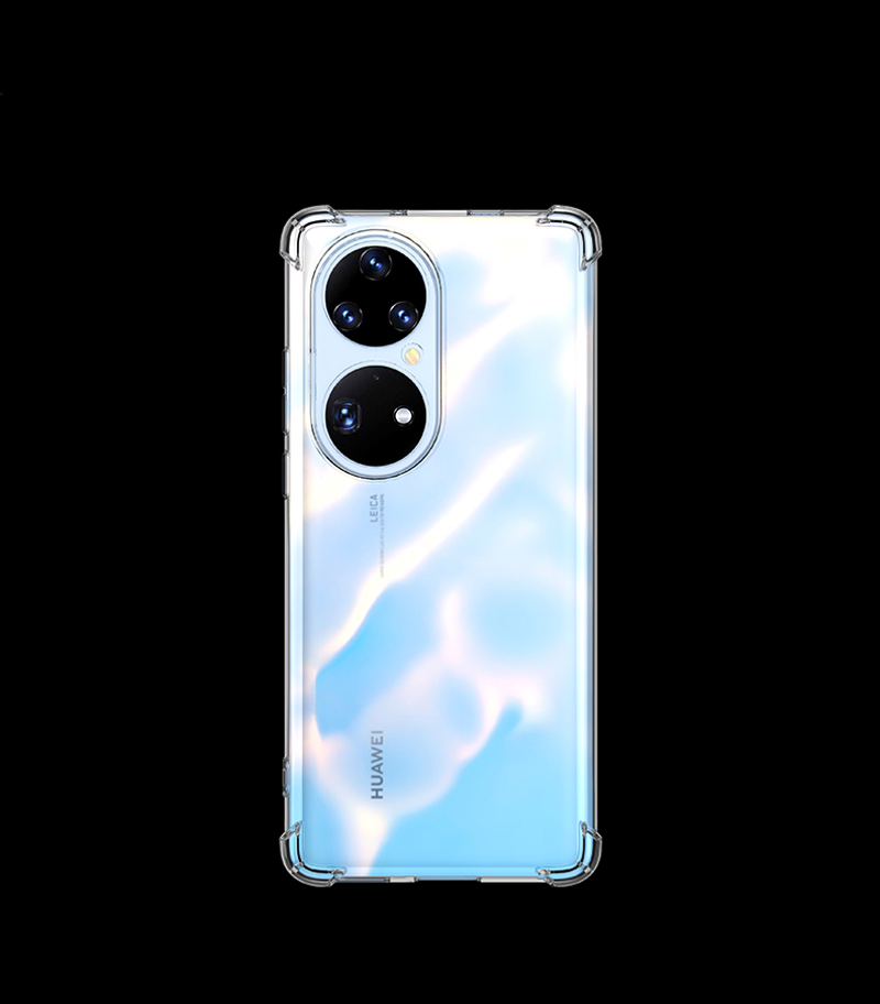 Nárazuvzdorné čiré silikonové pouzdro pro Huawei P50 P40 P30 P20 Lite Nova 8 7 Pro Se Ultra tenký měkký kryt_voghion.com
