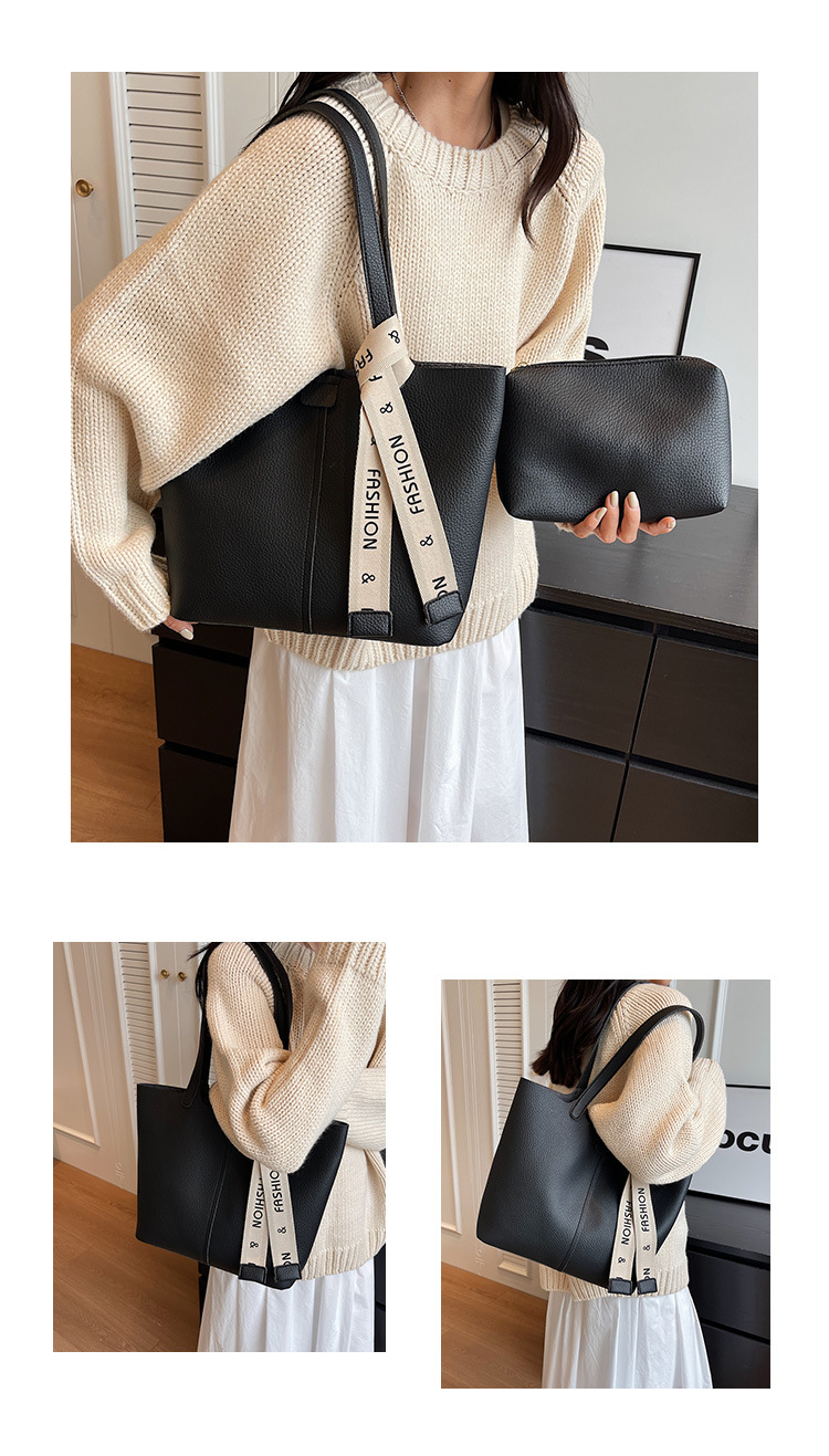 2023 Neue tragbare Einkaufstasche mit mehreren Fächern. Hochwertige Umhängetasche für Damen mit großem Fassungsvermögen_voghion.com