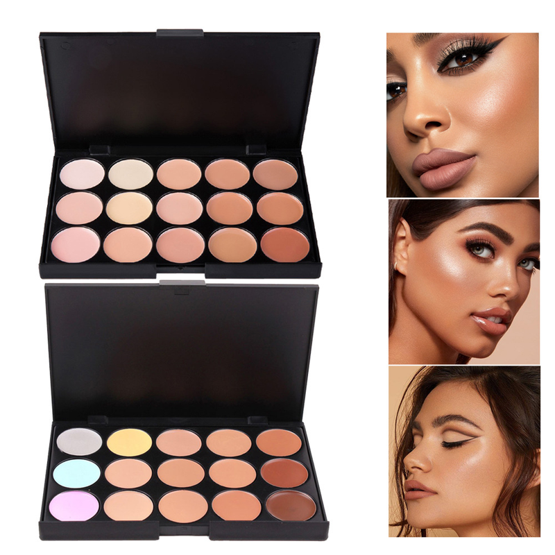 15 color foundation make-up natural concealer studio z15 1 # 2 makeup_voghion.com