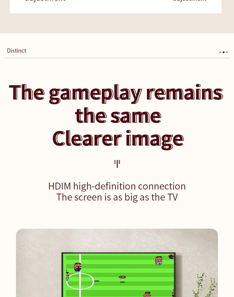 Tengyi Mini HD 2.4G Kabellose Dual-Player-TV-Spielekonsole, Retro FC Home Entertainment System für Familie und Freunde_voghion.com