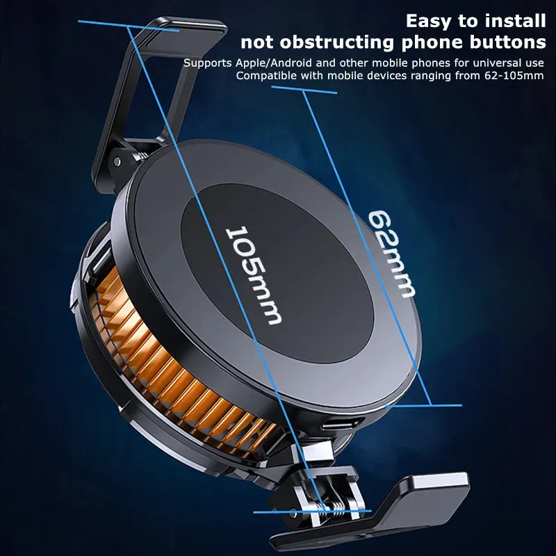 MEMO CX07 Mobile Phone Magnetic/Back-clip Semiconductor Type-C System Cooling Fan Radiator For IOS IPhone Android Cool_voghion.com