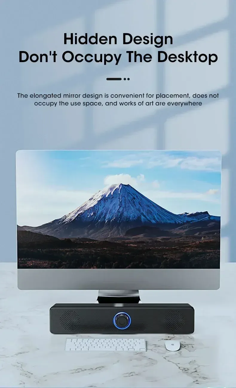 Bluetooth 4D Surround Lautsprecher Theater Sound System Computer Soundbar TV Subwoofer Wired Stereo Starke Bässe Für_voghion.com