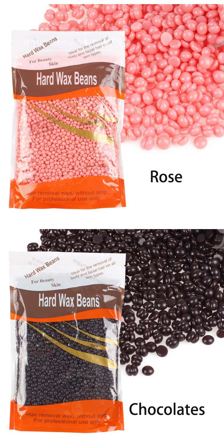 Vaxbönor 100 g Varmfilm Hårdvax Hårborttagning hårborttagning för hårt hår Bönvaxning Bikini Ansikte Ben Kroppshårborttagning U_voghion.com
