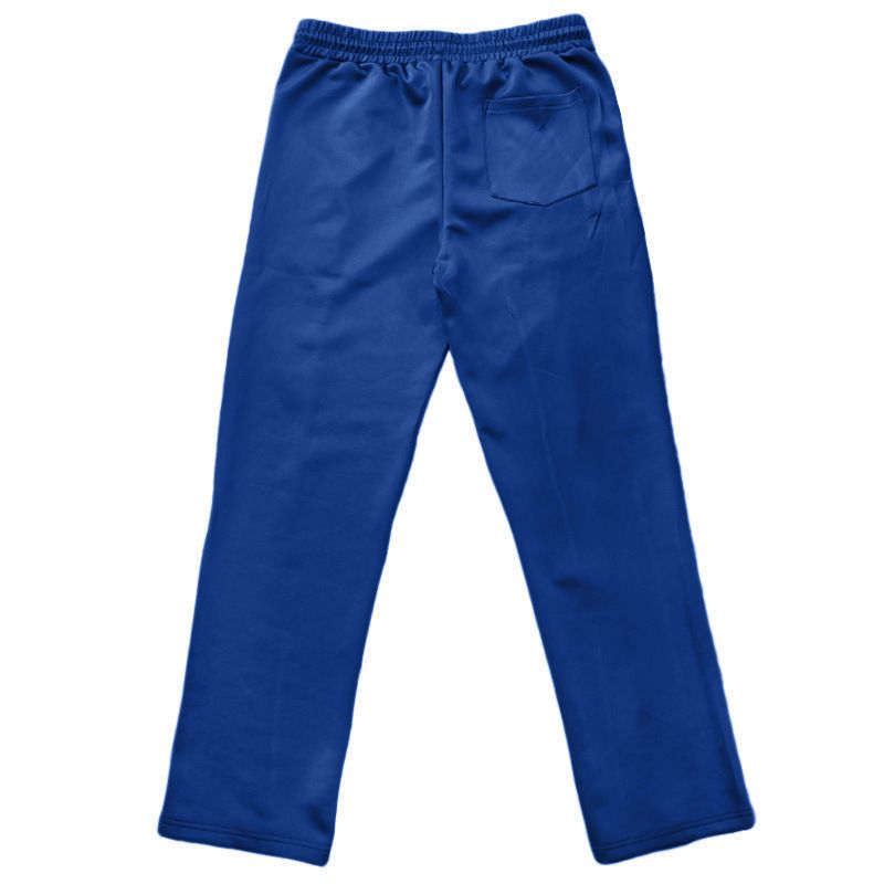 Roupas masculinas Calças esportivas casuais masculinas, soltas, de tecido saudável, para corrida, de secagem rápida, com costura e cores contrastantes_voghion.com