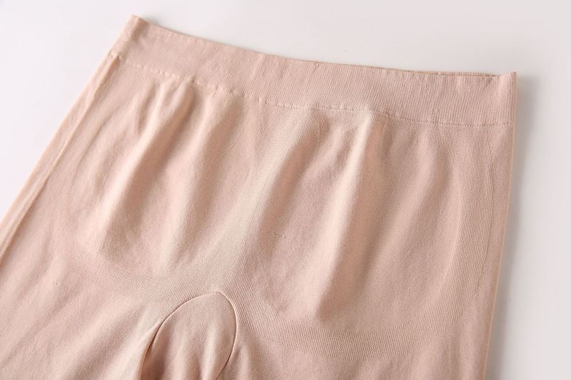 Safety Pants Short Women Stretch Short Leggings Plus Size Solid Color Plus Size_voghion.com