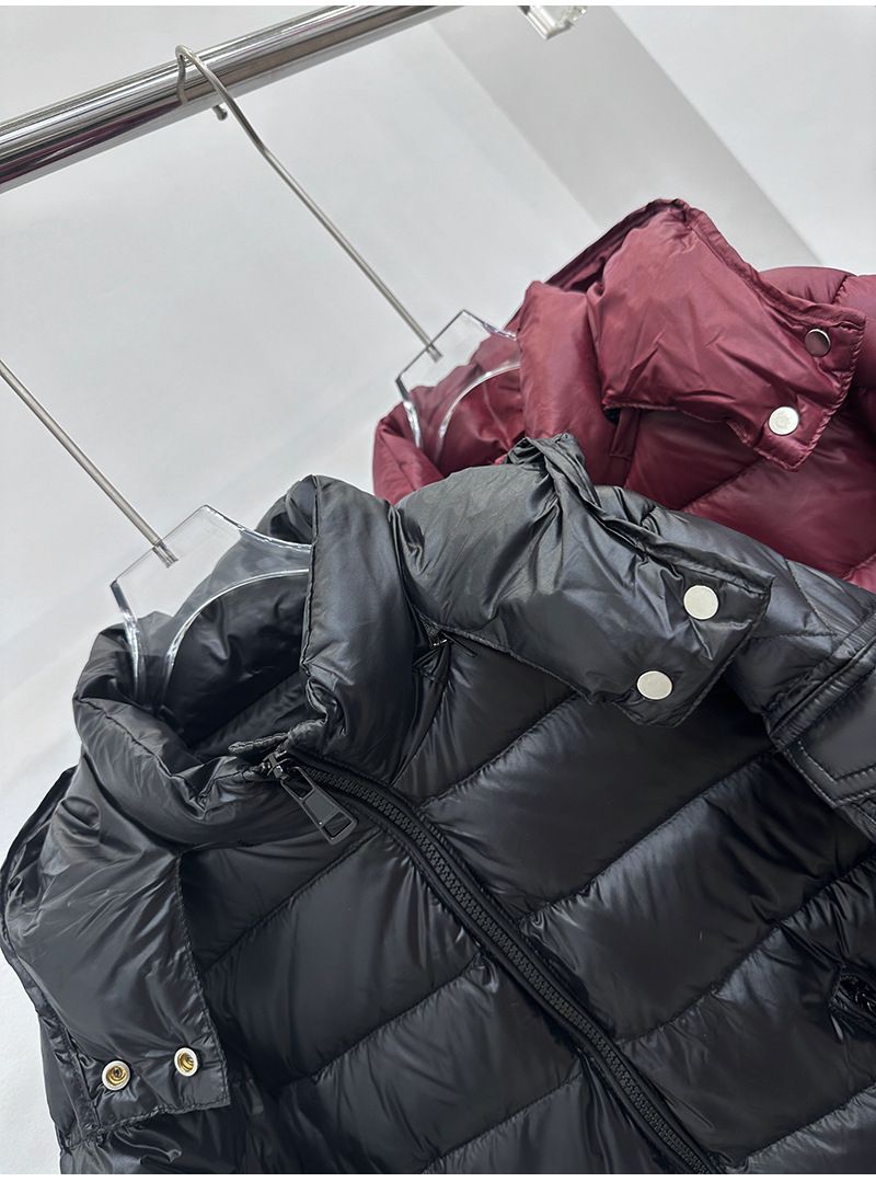Children's Down Jacket 2025 Winter New Style Small And Medium Sized Children's Thick Warm Hooded Short 90 White Duck Down Winter Coat_voghion.com