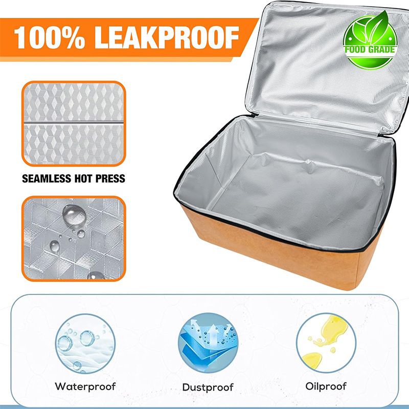 Durable Dupont Paper BBQ Meat Resting Blanket, Insulated Foldable Grill Bag For Juicy Smoked Meats, Portable & Reusable For Outdoor Cooking_voghion.com