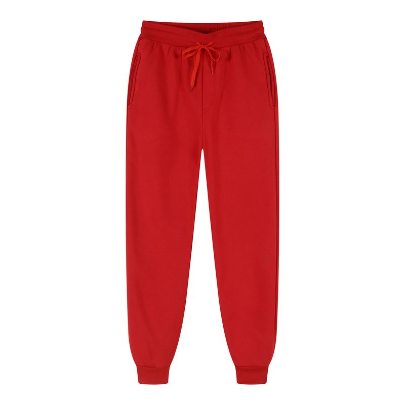 Ny stil sports joggebukser komfortable fritidsbukser rett lange fritids joggebukser for menn_voghion.com