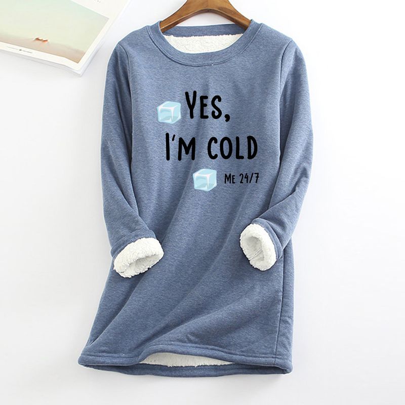 Abbigliamento donna autunno e inverno nuovo velluto caldo fondo serie stampata_voghion.com