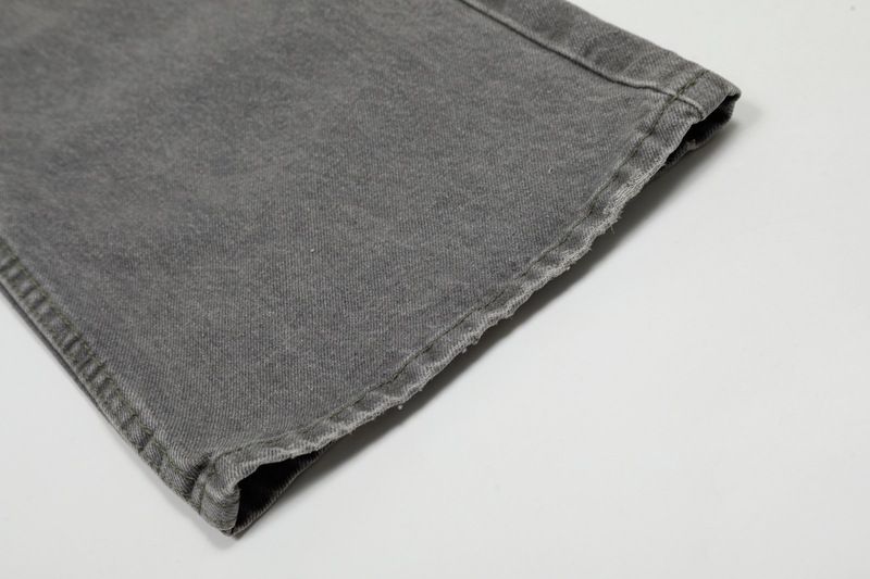 Meeste rõivad Pleekinud Bootcut sirged laiad teksad meestele_voghion.com