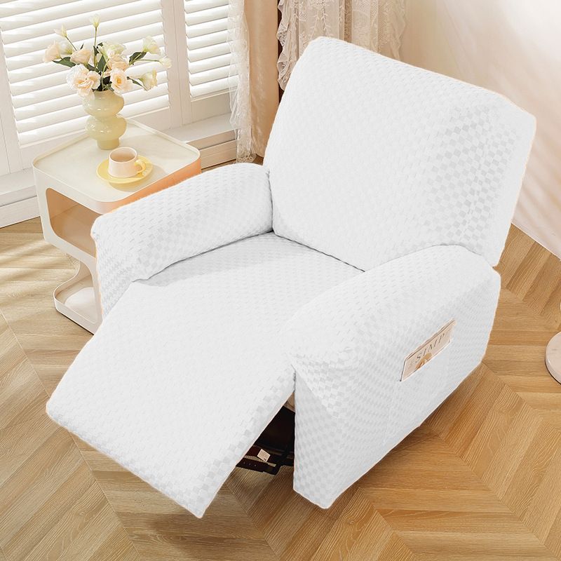 Square Jacquard All-inclusive Stretch Recliner Cover Universal Function Sofa Cover Sofa Cushion Massage Chair Cover_voghion.com