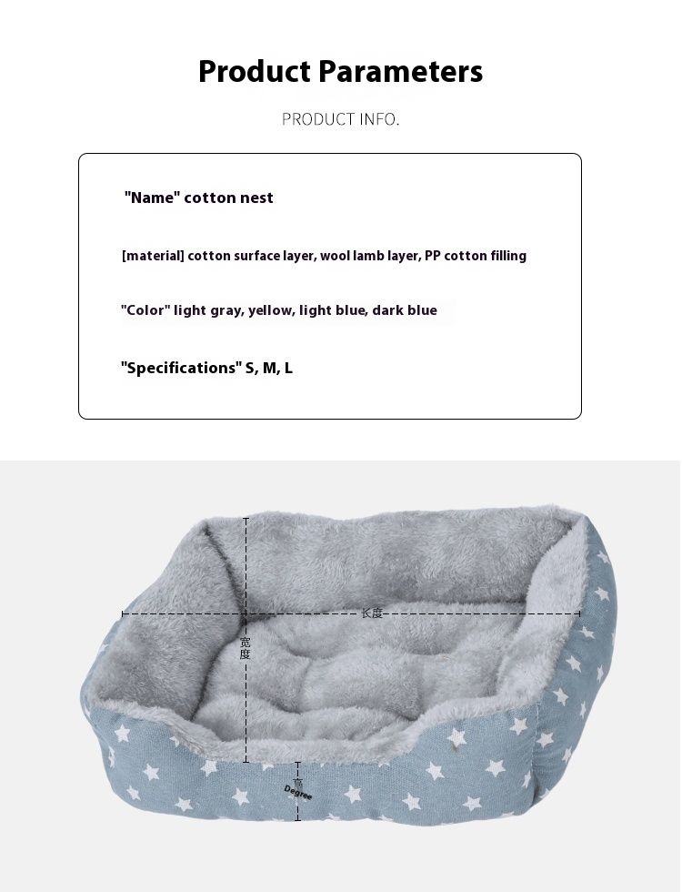 Pet Mat Anti Bite Scratch Resistant Cat Can Be Disassembled Washed Suitable For All Seasons Cotton Linen High And_voghion.com