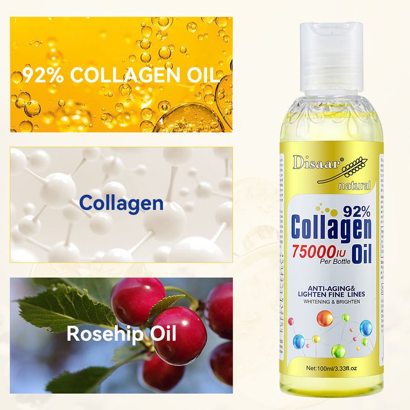 Olejek do masażu Disaar Bone Collagen nawilża i rozjaśnia ciało_voghion.com