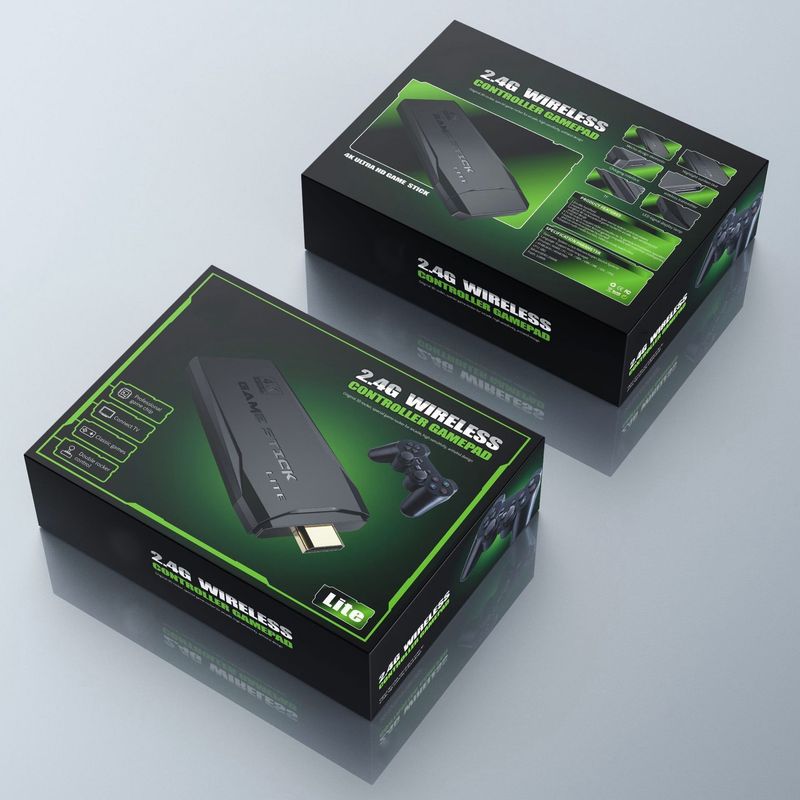 M8 2.4G high-definition wireless controller PS1 arcade home game console_voghion.com