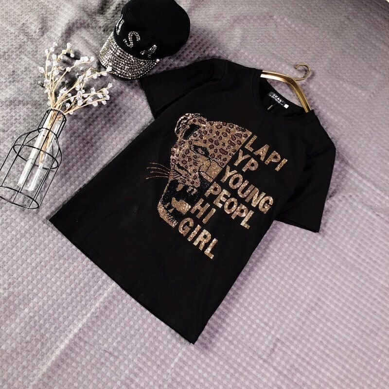 Damski nowy, niszowy design w stylu retro, modny, dwuczęściowy garnitur z krótkim rękawem i grubym diamentem MM_voghion.com