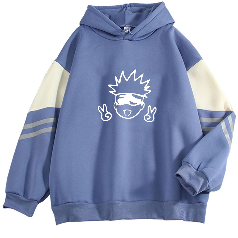 Color Block Heren Lente Herfst 2023 Niche Losse Capuchon Top Casual Veelzijdige Cartoon Print Sweatshirt 1121_voghion.com