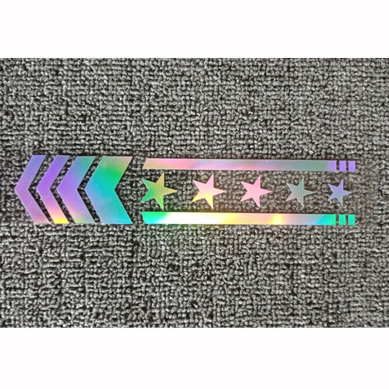 Laser Reflective Arrow Motorcycle Front And Rear Cover Modified Decoration Electric Vehicle Personalized Creative_voghion.com